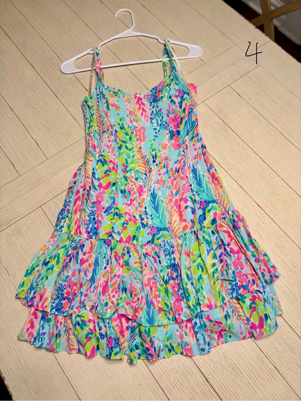 Lilly Pulitzer Lula Catch the Wave - Tiered Sundress